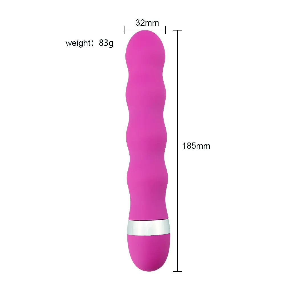 Vibrador Texturizado para el Punto G para Mujeres (Vibración AV)