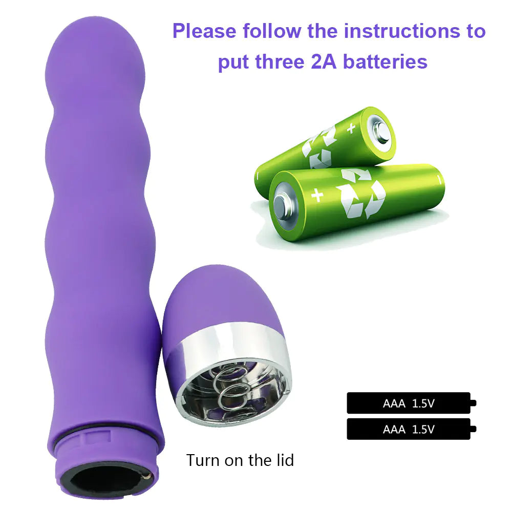 Vibrador Texturizado para el Punto G para Mujeres (Vibración AV)