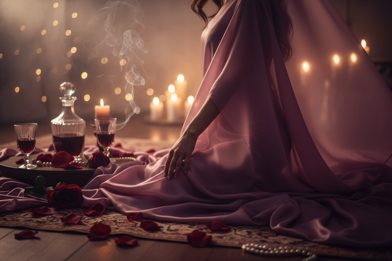 generame una imagen que propona deseo y en los tonos de la pagina